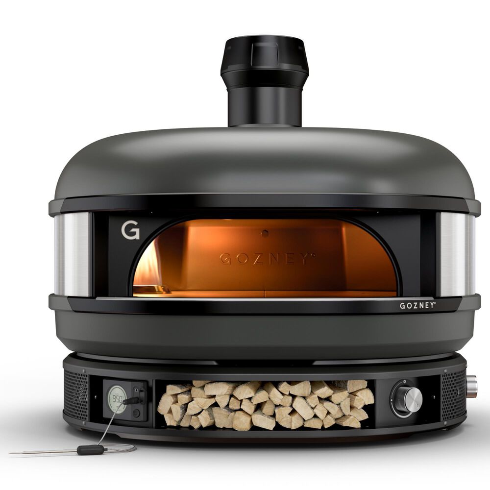 Gozney Dome Dual Fuel Outdoor Pizza Oven with Natural Gas in Off Black, , large