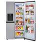 LG 22.5 Cu. Ft. Side-By-Side Counter-Depth Refrigerator in PrintProof Stainless Steel, , large