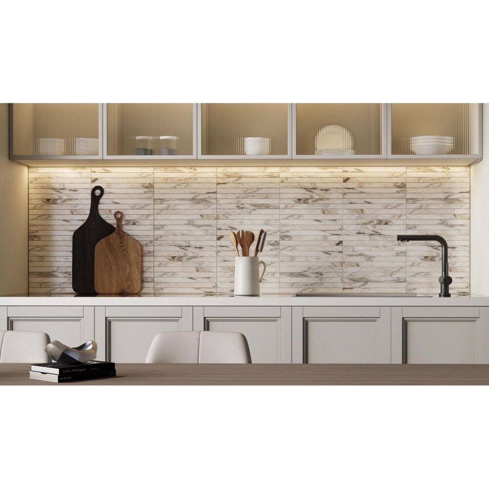 Emser Lenza Fiore 12" x 24" Honed Marble Tile, , large