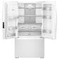 Whirlpool 29.58 Cu. Ft. Freestanding French Door Bottom Mount Refrigerator in White, , large