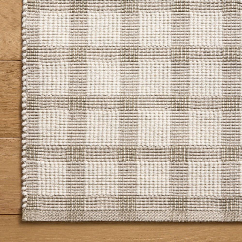 Loloi Ryder Stone and Ivory 2&#39;6&quot; x 7&#39;6&quot; Runner, , large