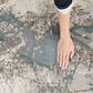Nourison Desire Ivory, Grey and Blue 9" x 12" Area Rug, , large