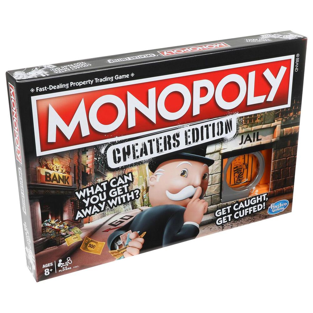 Hasbro Monopoly Cheaters Edition, , large