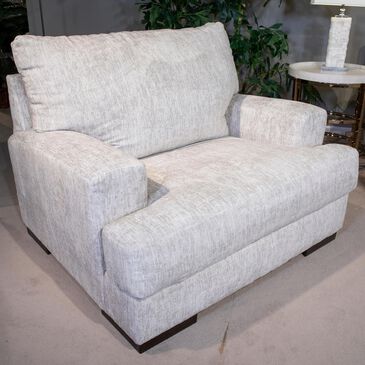 Signature Design by Ashley Caretti Oversized Chair in Parchment, , large