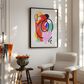 HOMLUX 24" x 18" Canvas Art with Black Frame in Multicolor, , large