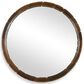 Uttermost Auger Round Wall Mirror in Aged Rust Bronze, , large