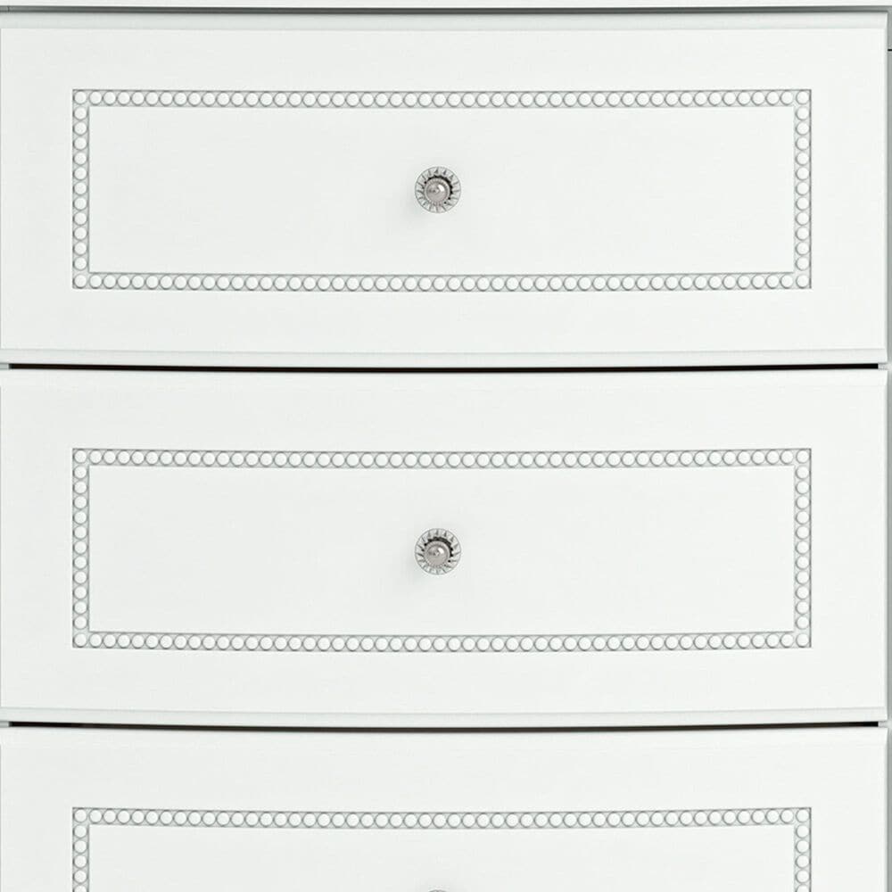 Ashley Kozlani 6-Drawer Dresser and Mirror in White, , large