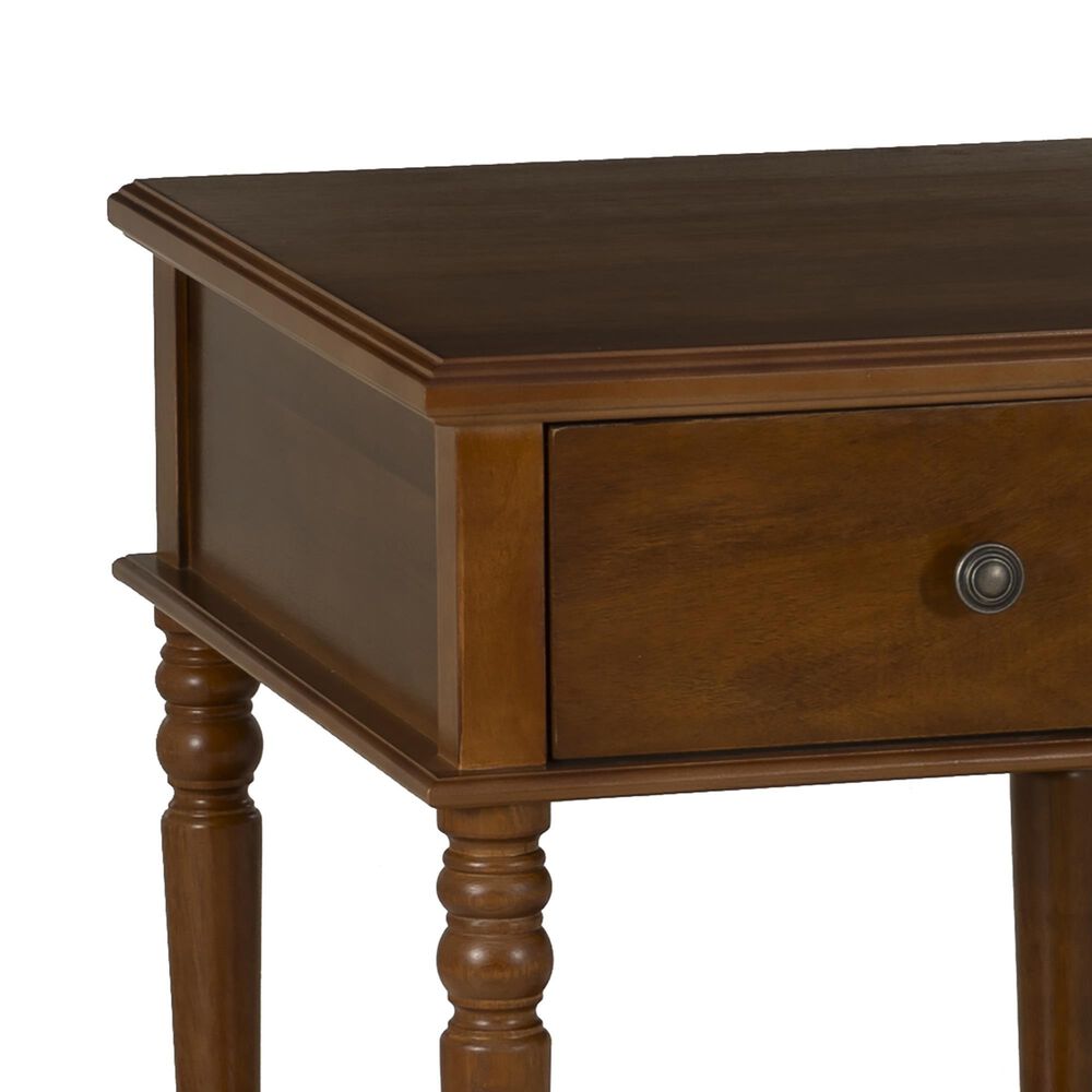 Linon Home Decor Mcghie Side Table in Hazelnut, , large