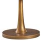 Bernhardt Benson Round Side Table in Vintage Brass, , large