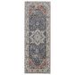 Feizy Kaia 39HTF 2"6" x 10" Blue and Red Runner, , large