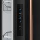 THOR KITCHEN Gordon Ramsay 17.5 Cu. Ft. Counter Depth French Door Refrigerator with Rose Gold Handle Kit in Black, , large