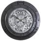 Yosemite Home Decor Urban Steel Gear Wall Clock in Grey, , large