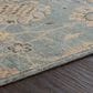 Surya Theodora 6" x 9" Aqua, Charcoal, Wheat and Oatmeal Area Rug, , large