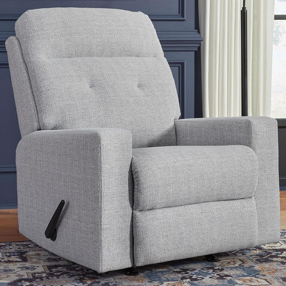 Ashley Skillins Manual Rocker Recliner in Stone, , large