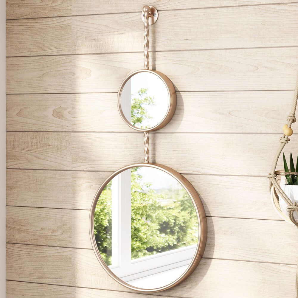Zuo Modern Mott Mirror in Gold, , large