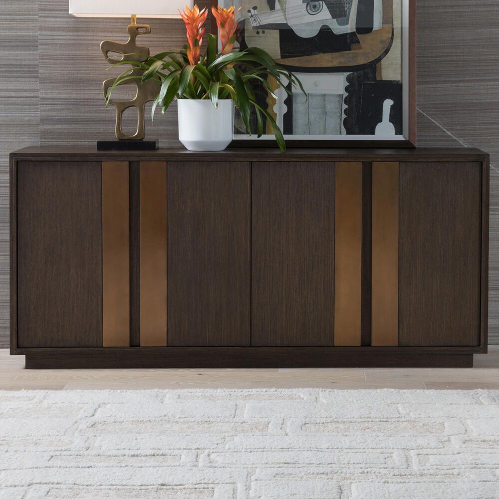 Artistica Home Andare Media Console in Brown, , large