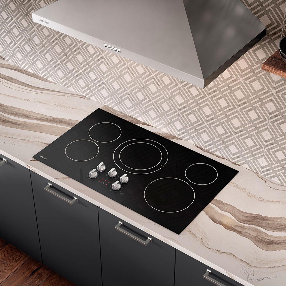 Samsung 36" Electric Cooktop in Black Shop NFM