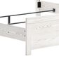 Ashley Gerridan King Panel Bed in White Gray, , large