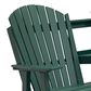 Ashley Shell Beach Loveseat Glider in Green, , large