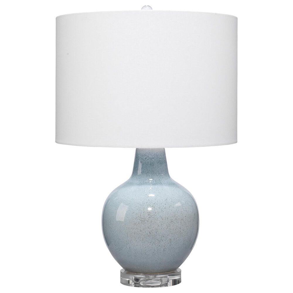 Splendor Living Farmington Table Lamp in Blue and Clear, , large