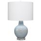 Splendor Living Farmington Table Lamp in Blue and Clear, , large