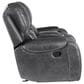 Steve Silver Keily Manual Reclining Loveseat in Dove Grey, , large