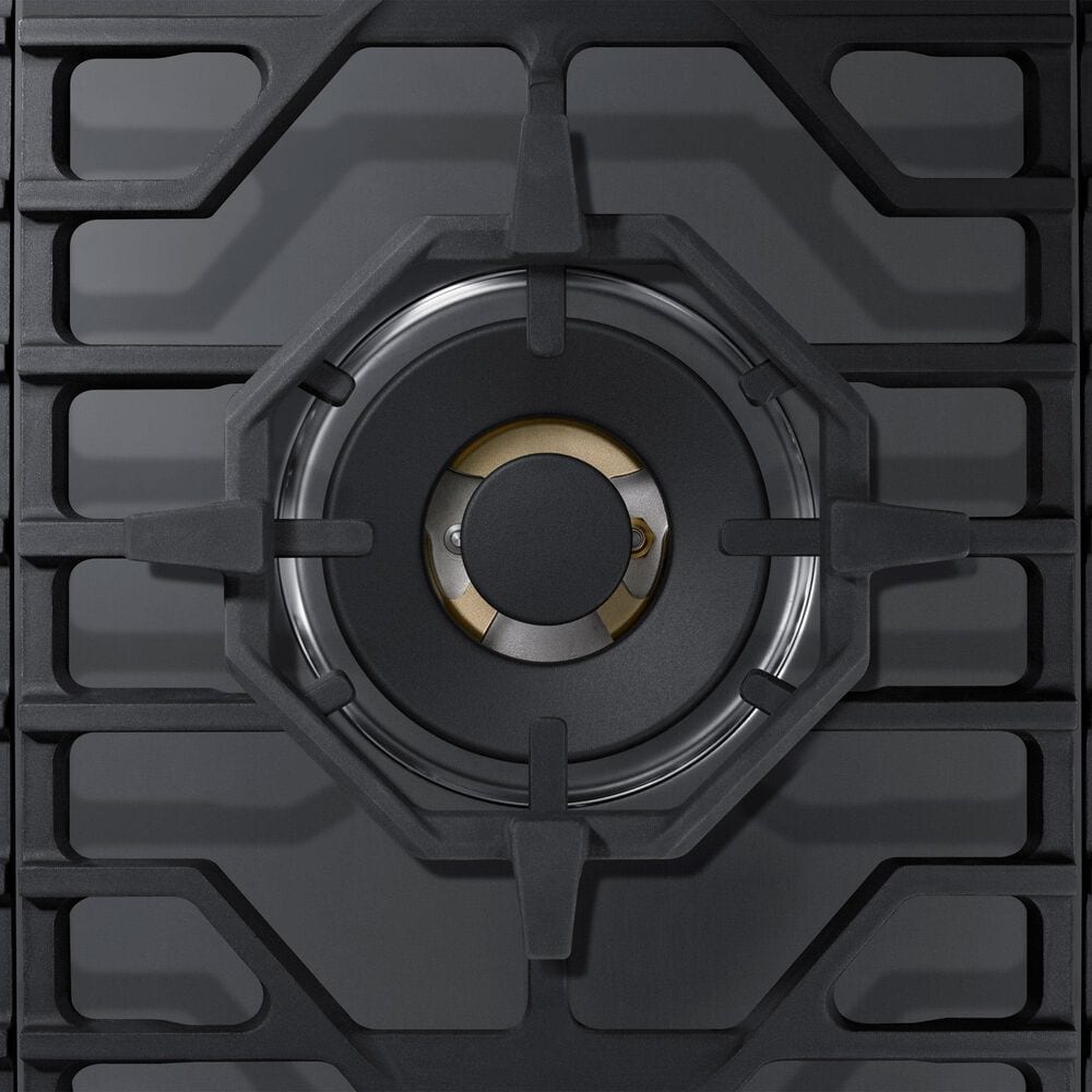 Samsung Bespoke 2-Piece Kitchen Package with White Bespoke 30" Combination Wall Oven and Stainless Steel 36" Gas Cooktop, , large