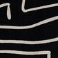 Momeni Noho Abstract 2" x 3" Black Area Rug, , large