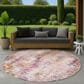 Dalyn Rug Company Lumara Blush 8" Round Area Rug, , large
