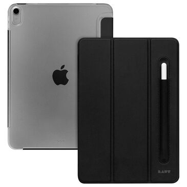 LAUT Huex Folio Case with Pencil Holder for Apple iPad 10.9" in Black, , large