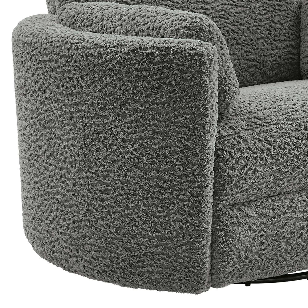 Ashley Gosaldo Power Swivel Glider Recliner in Lead, , large