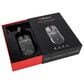 Arozzi Favo Ultra Lightweight Customizable RGB Gaming Mouse with Honeycomb Pattern, Pixart 3389 Sensor, and Omron 20M Switches - Grey, , large