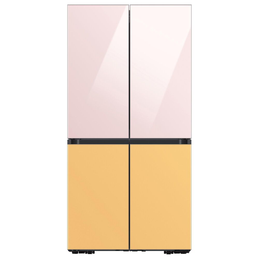 Samsung Bespoke 4-Door Flex Top Panel in Pink Glass, , large