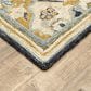 Oriental Weavers Alfresco Floral 28406 10" x 13" Blue Area Rug, , large