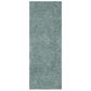 Safavieh Athens Shag SGA119D-28 2"3" x 8" Seafoam Runner, , large