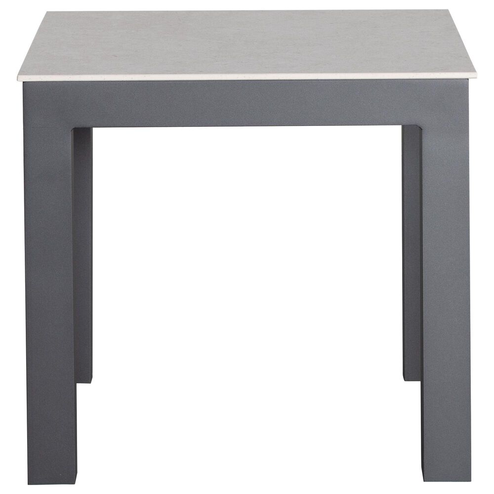 Venture Campbell Square End Table in Graphite, , large