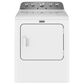 Maytag 4.8 cu ft Top Loading Impeller Washer with Extra Power and 7.0 cu ft Electric Dryer with Steam in White, , large