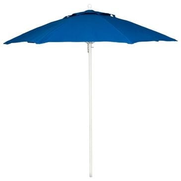 Floating Luxuries Kai Luxury 7.5" Octagonal Fiberglass Market Pool Umbrella in Pacific Blue, , large