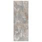 Surya Brunswick Taupe, Gray, Cream, Blue, Light Slate and Seafoam 2"7" x 10" Runner, , large