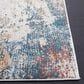 Safavieh Invista 8" x 10" Ivory and Multicolor Area Rug, , large