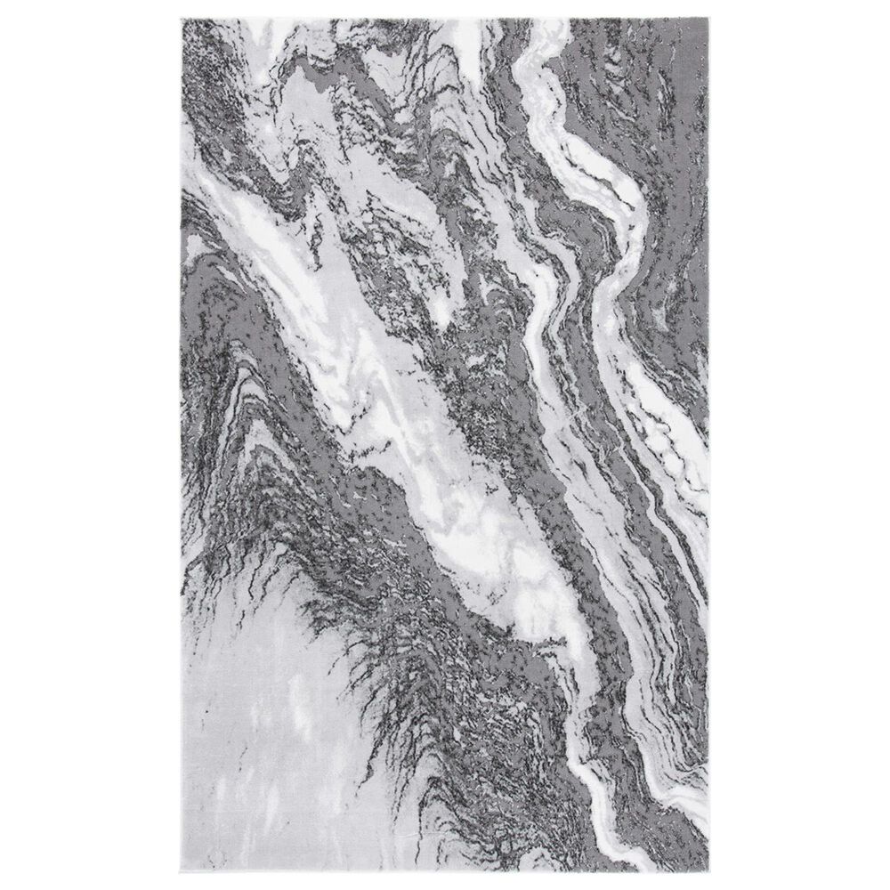 Safavieh Craft CFT844F 5"3" x 7"6" Light Grey and Grey Area Rug, , large