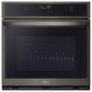LG 4.7 cu. ft. Smart Single Wall Oven with Fan Convection, Air Fry, PrintProof Black Stainless Steel, , large