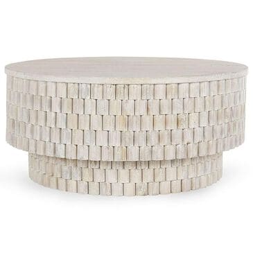 Classic Home Norwood Coffee Table in Coastal White, , large