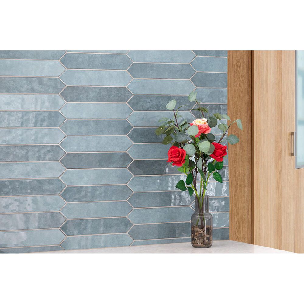 MS International Renzo Denim 2.5&quot; x 13&quot; Ceramic Tile, , large