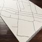 Surya Arsenal 6" x 9" Cream and Black Area Rug, , large