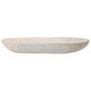 Creative Coop Hand-Carved Wood Bowl in Whitewashed, , large