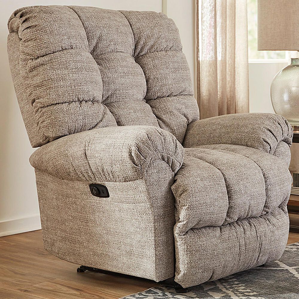 Best Home Furnishings Corey Manual Rocker Recliner in Wheat, , large