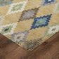 Dalyn Rug Company Kenner Gold 2"6" x 3"10" Area Rug, , large