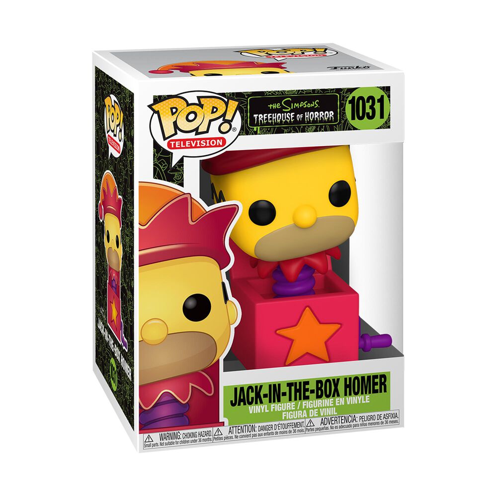 Funko Pop! Animation: Simpsons Jack-In-The-Box Homer, , large
