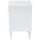 Baxton Studio Roni 1-Drawer Nightstand in White, , large